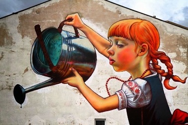 Những bức tranh đường phố của họa sĩ người Ba Lan